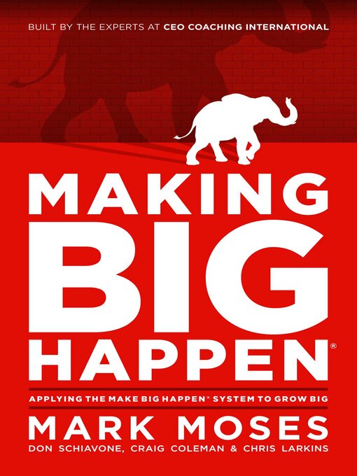 Cover image for Making Big Happen